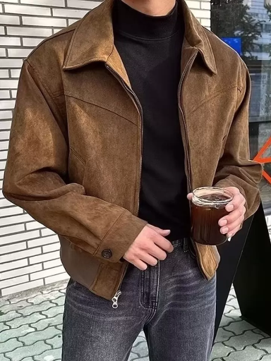 Men Regular Fit Tailored Jacket ( Rough And Stylish)